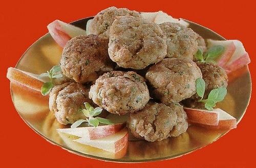 Polpette di maiale e lenticchie