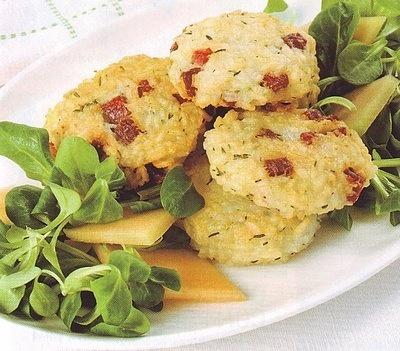 Polpette di riso al prosciutto crudo