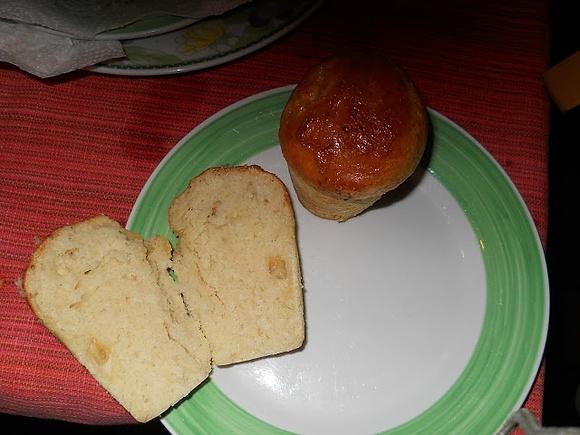 Baba con impasto di crescia