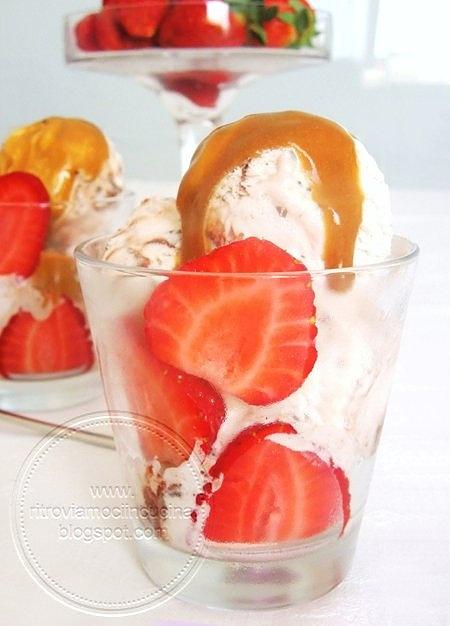 Salsa mou scovado per gelati