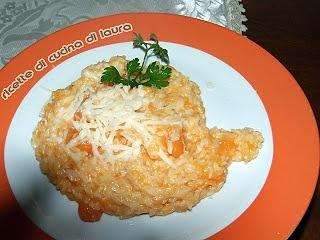 Risotto alla zucca con certosino
