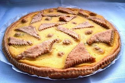 Torta formaggella ricetta con ricotta, limone e arancia