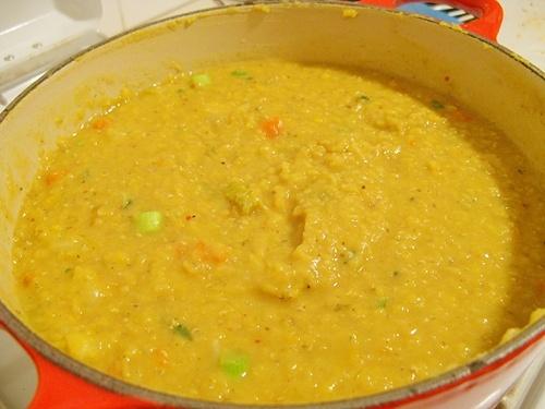 Zuppa di lenticchie rosse