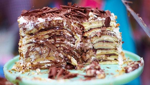 Torta di pancake di Jamie Oliver