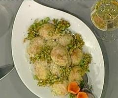 Gnocchi di semolino alle verdure