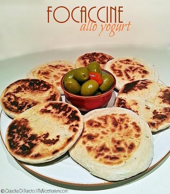 Focaccine allo yogurt