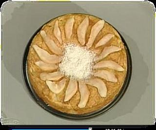 Torta cocco e pere di Antonella Clerici
