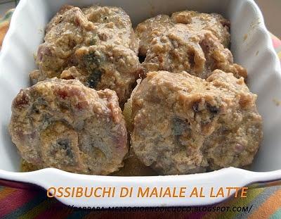 Ossibuchi di maiale al latte