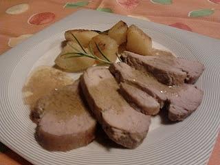Filetto di maiale in salsa di senape e miele