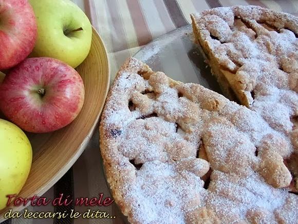 Torta alle mele con pasta frolla