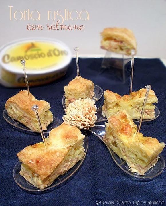 Torta Rustica con Salmone