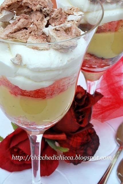 Zuppa dolce e pan di spagna