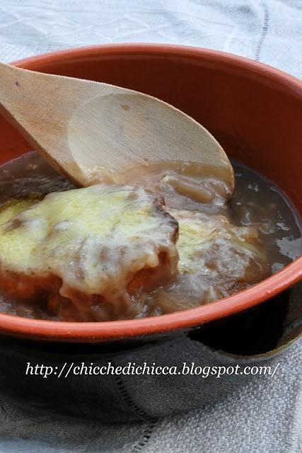 Zuppa di cipolle alla francese