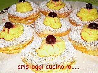Zeppole di San Giuseppe light al forno