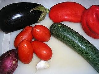 Verdure al forno e cous cous con verdure