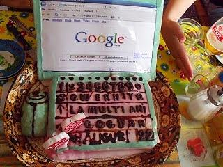 Torta per il compleanno del fratellino con crema pasticcera