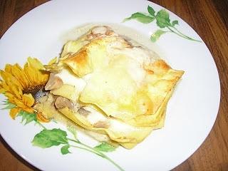 Lasagne ai funghi champignon