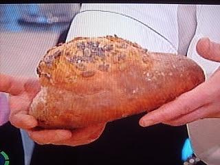 Pane di zucca con farina di castagne