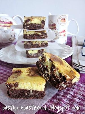 Brownies con cheesecake perfetti