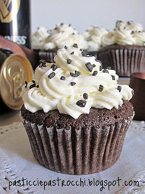 Un cupcake con Guinness