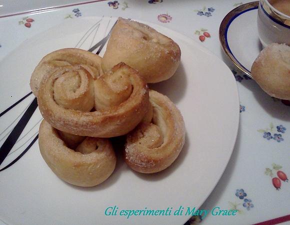 Sfogliatine alla cannella primo giro di prova con nuova impastatrice