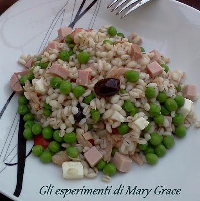 Insalata d'orzo facile e leggera