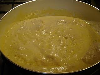 Petto di pollo con panna