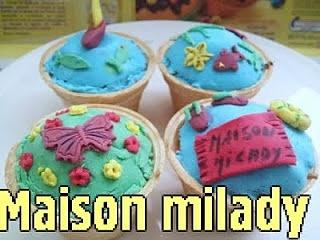 Muffin decorativi per torta