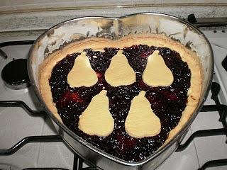 Crostata di marmellata di ciliegie