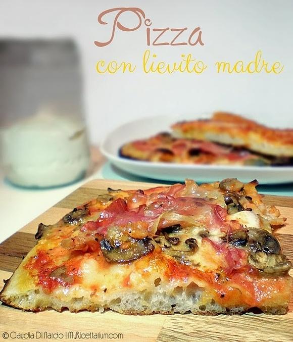 Pizza con lievito madre