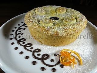 Crostata con ricotta, arance candite e cioccolato