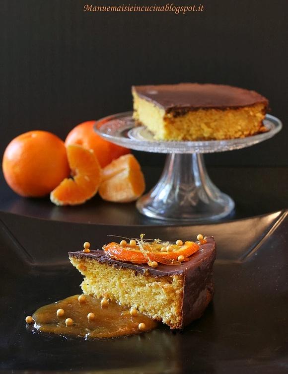 Torta di arance, cioccolato e Grand Manier