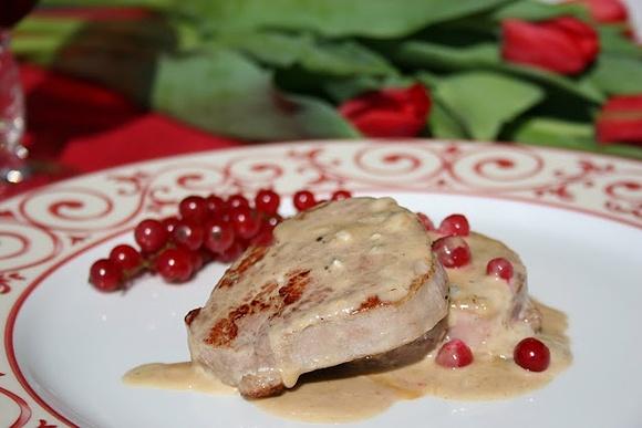 Filetto con crema di Roquefort