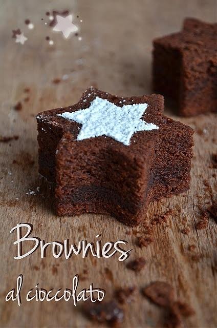 Brownies a forma di stella irresistibili e golosi
