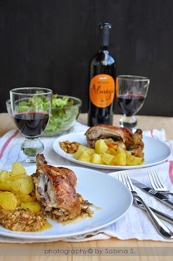 Pollo piccante al forno in stile cajun