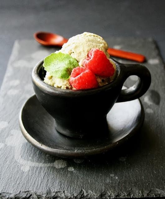 Gelato al matcha verde e cocco