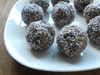 Palline al cocco semifreddo