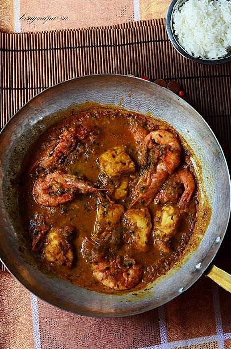 Zuppa speziata di pesce al tamarindo