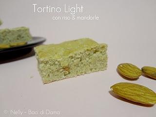 Tortino light di riso e mandorle