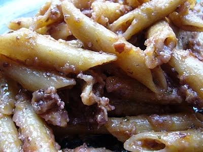 Penne al Lambrusco