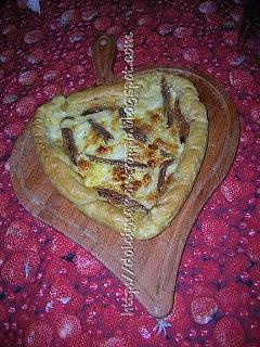 Quiche di alici in cuore