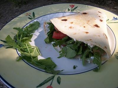 Piadina light: un pranzo insolito e gustoso