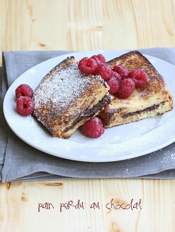 Pain perdu al cioccolato