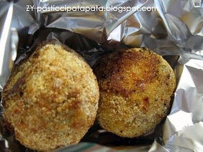 Arancini al forno in bianco