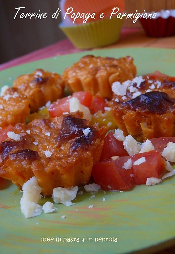 Terrina di papaya e Parmigiano