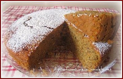 Torta autunnale di carote e nocciole