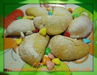 Ravioli dolci con ricotta e cacao
