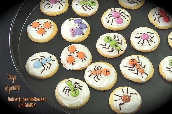 Biscotti ragnetti con Bimby