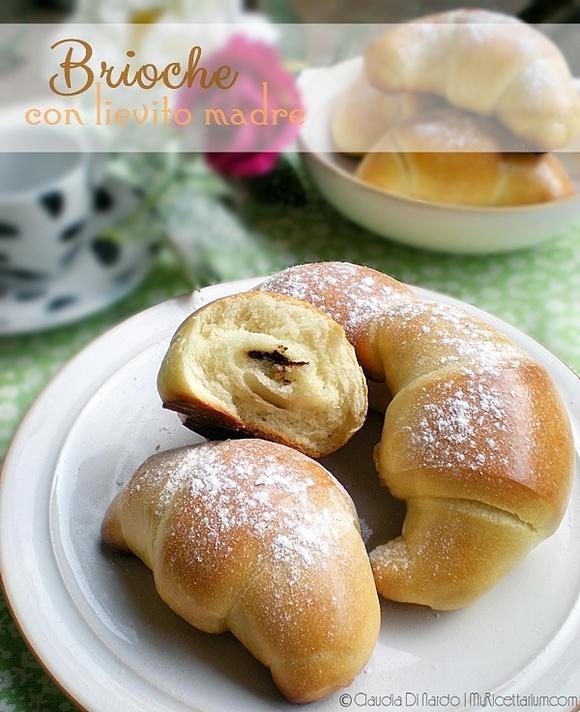 Brioche con pasta madre