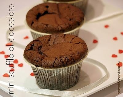 Mini soufflé al cioccolato